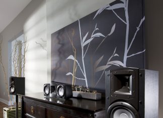 dong loa klipsch synergy mat nghieng
