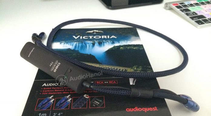 Dây tín hiệu AudioQuest Victoria – Dòng chảy xuyên suốt cho tín hiệu âm thanh Day tin hieu AudioQuest Victoria chuan