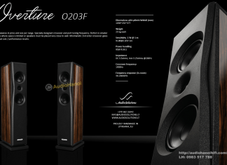 Nhỏ gọn nhưng hiệu suất ấn tượng của loa AudioSolutions Overture O203F loa AudioSolutions Overture O203F chuan