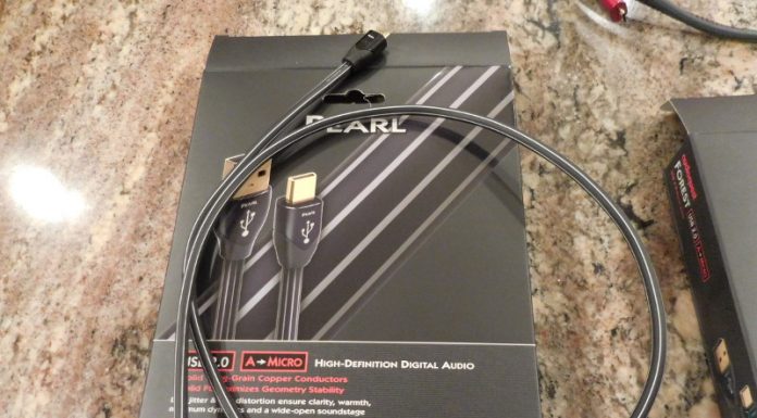 day tin hieu USB AudioQuest Pearl chuan