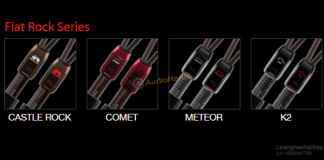 Day loa AudioQuest Comet Flat Rock chuan