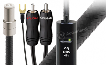Kết nối linh hoạt với đầu đĩa than nhờ dây tín hiệu AudioQuest Cougar Day tin hieu AudioQuest Cougar chuan