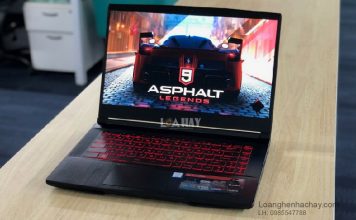 Cận cảnh chiếc laptop chơi game MSI GF63 mới, đến từ Đài Loan Laptop MSI GF63 chuan