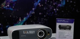 May chieu BenQ 4K HDR W1700 chuan