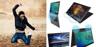 May tinh Acer Spin 3 chuan