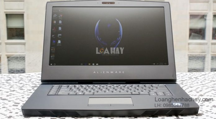 May tinh Dell Alienware M15 chuan