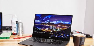 May tinh Dell XPS 15 chuan