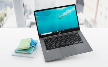 LG gram 2018 – Máy tính có màn hình lớn cùng tuổi thọ pin cao May tinh LG gram 2018 chuan