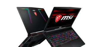 May tinh MSI GS65 Stealth Thin chuan