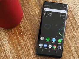 dien thoai Sony Xperia XZ3 chuan