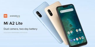 dien thoai Xiaomi Mi A2 Lite chuan