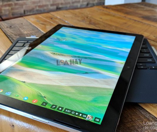 may tinh bang HP Chromebook x2 chuan