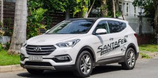xe Huyndai SantaFe chuan