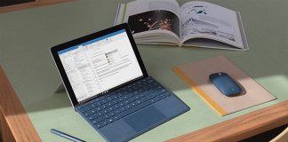 May tinh Microsoft Surface Go chuan