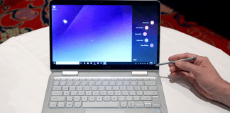 May tinh Samsung Notebook 9 Pen chuan