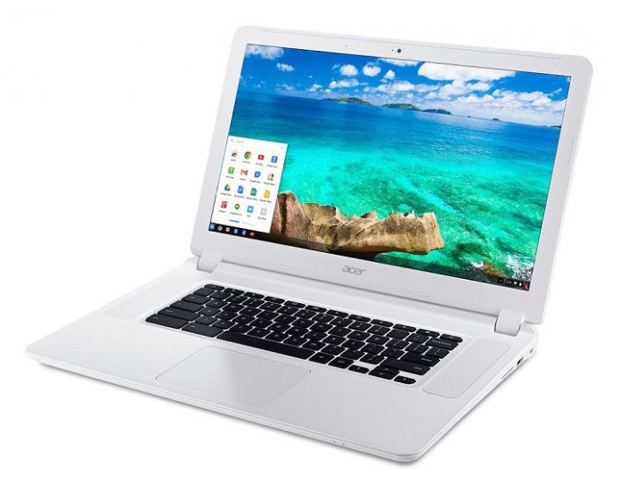 May tinh bang Acer Chromebook 15 chuan