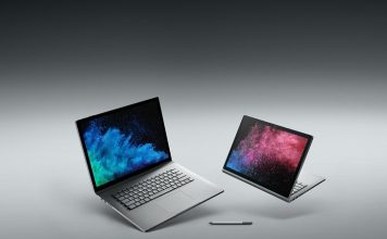 May tinh bang Microsoft Surface Book 2 chuan