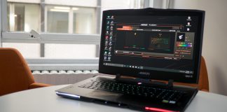 May tinh xach tay Aorus X9 chuan