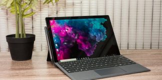 May tinh xach tay Microsoft Surface Pro 6 chuan