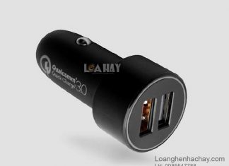 Dock sạc ô tô Xiaomi Mi Car Charger Basic cho nguồn năng lượng mạnh mẽ và nhanh chóng Dock sac o to Xiaomi Mi Car Charger Basic chuan
