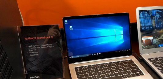 laptop Huawei MateBook D chuan