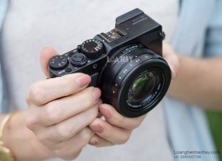 May anh compact Panasonic LX100 chuan