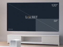 May chieu Xiaomi Mijia Projector Youth chuan