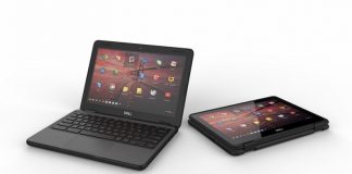 may tinh Dell Chromebook 5190 chuan