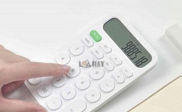 Xiaomi giới thiệu máy tính bỏ túi Xiaomi MiiiW với những tính năng vượt trội mới May tinh bo tui Xiaomi MiiiW chuan
