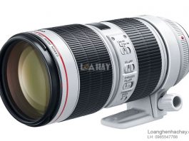 ong kinh Canon 70-200mm f/2.8L IS mark III va Canon f/4L IS mark II chuan