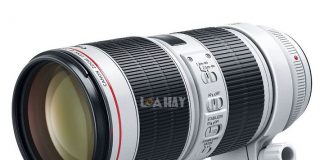 ong kinh Canon 70-200mm f/2.8L IS mark III va Canon f/4L IS mark II chuan