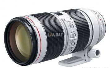 ong kinh Canon 70-200mm f/2.8L IS mark III va Canon f/4L IS mark II chuan
