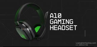 Tai nghe Logitech G Gaming Astro A10 chuan