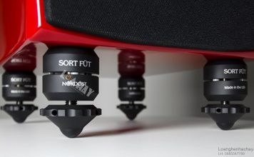 Xử lý rung động với chân đến Nordost chan de Nordost Sort Fut