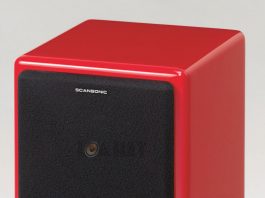 loa scansonic s4 white red