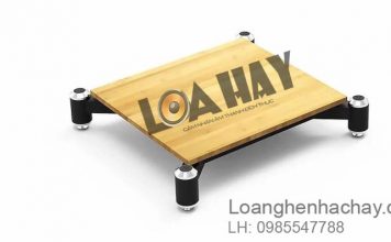 Kệ NorStone Spider Base Bamboo – Nền tảng vững chãi cho những mẫu power ampli hiend ke NorStone Spider Base Bamboo