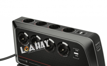 Thiết độc đáo hội tụ ở mẫu lọc nguồn AudioQuest PowerQuest 3 AudioQuest PowerQuest3 cheo
