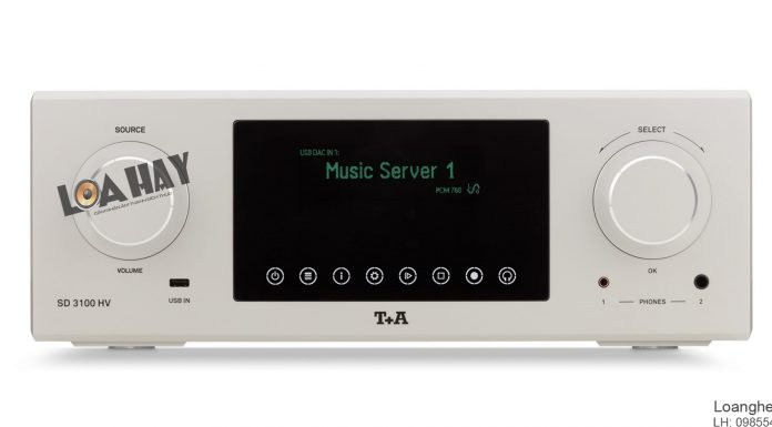Nét tinh tế và hiện đại trên bộ giải mã DAC T+A SD 3100 HV DAC TA SD 3100 HV