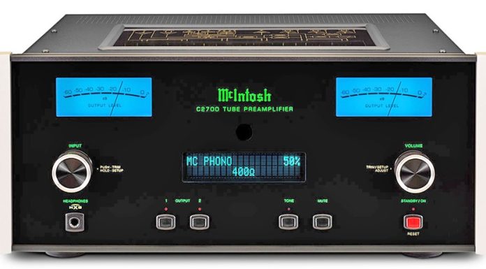 Pre ampli McIntosh C2700 – Đỉnh cao của công nghệ và âm thanh analog hiện đại