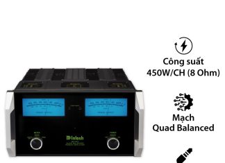 Power ampli McIntosh MC462 – Stereo power amplifier mạnh mẽ, hiện đại và “đa năng”