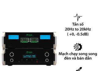 Pre ampli McIntosh C12000 – Khi âm nhạc trở lại đúng nghĩa nghệ thuật