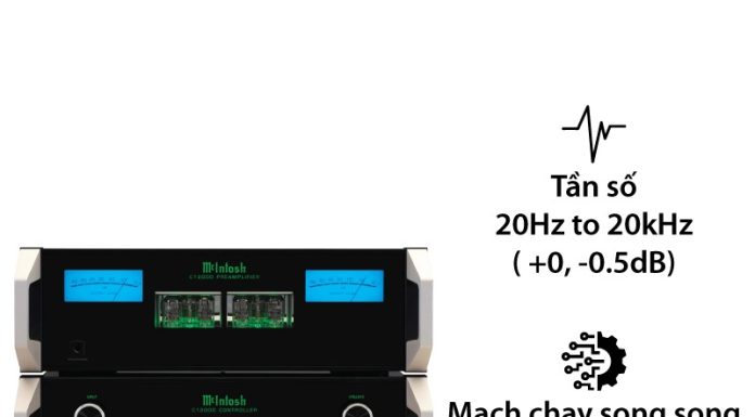 Pre ampli McIntosh C12000 – Khi âm nhạc trở lại đúng nghĩa nghệ thuật